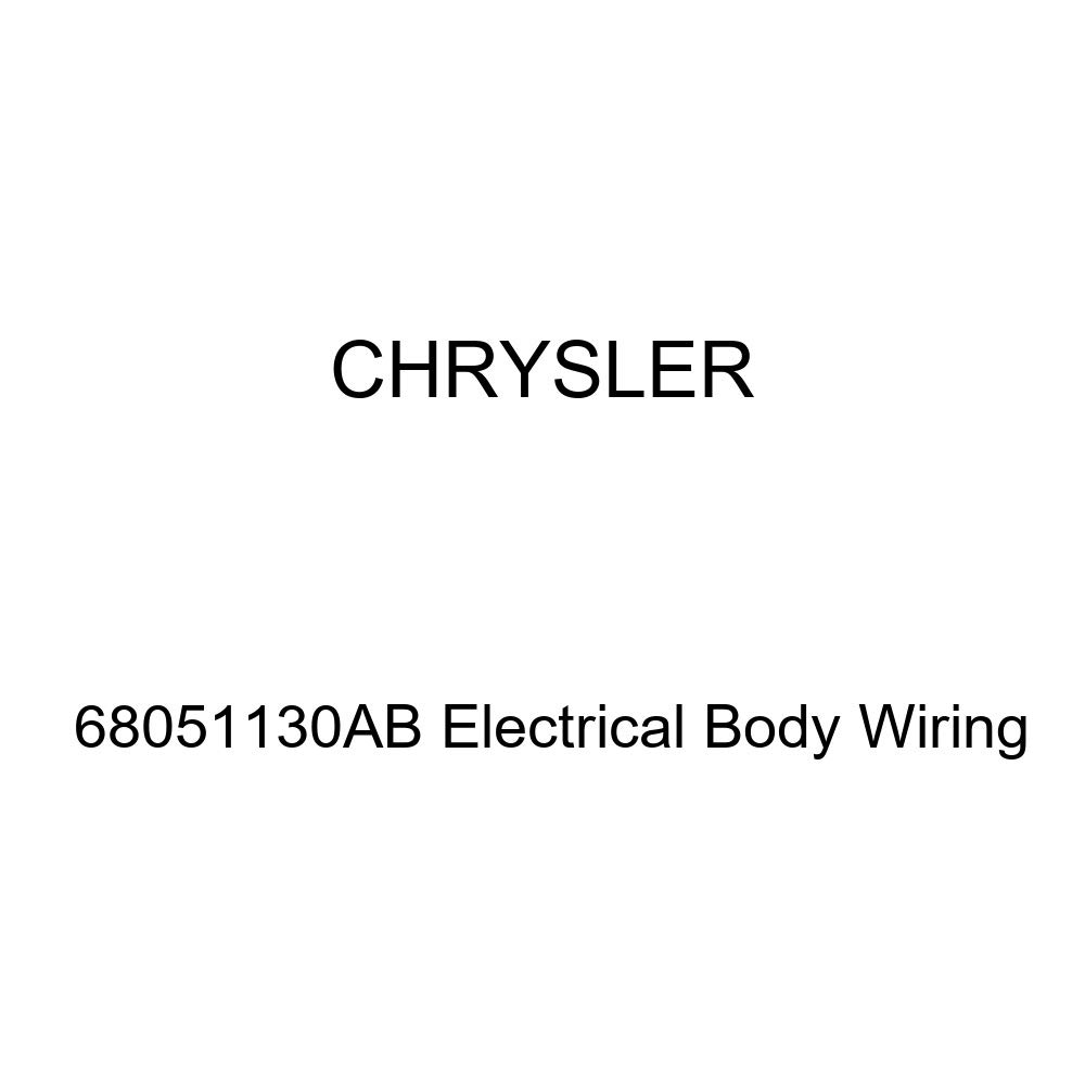 Genuine Chrysler 68051130AB Electrical Body Wiring Harness - OEM Replacement Part for Chrysler Vehicles - Perfect for Electrical System Repairs & Upgrades