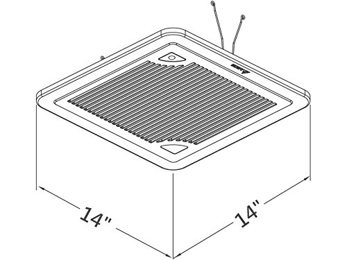 Delta BreezSmart SMT130M 130 CFM Bathroom Exhaust Fan with Motion Sensor & Delay Timer - Energy Efficient Ventilation for Home, Office, and Commercial Spaces