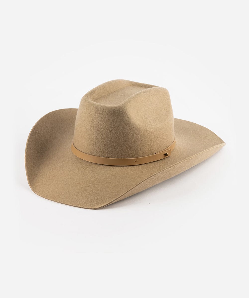 Shane Genuine Leather Cowboy Hat for Men & Women - Western Rodeo Style Sun Protection - Perfect for Country Music Festivals, Rodeos & Outdoor Adventures