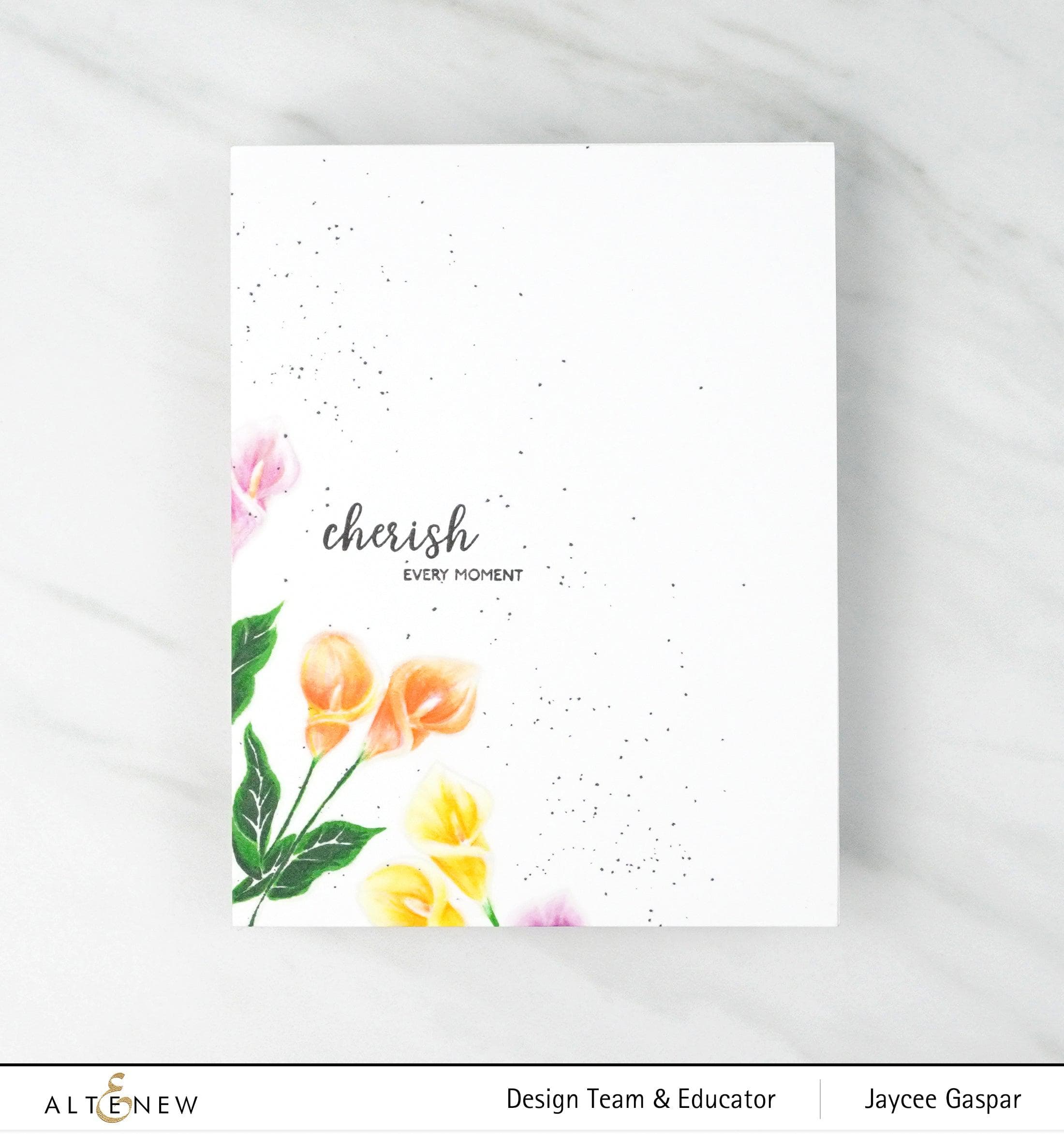 Mini Delight: Dainty Calla Lily Stamp & Die Set for Card Making, Scrapbooking & DIY Crafts - Perfect for Wedding Invitations, Greeting Cards & Paper Projects