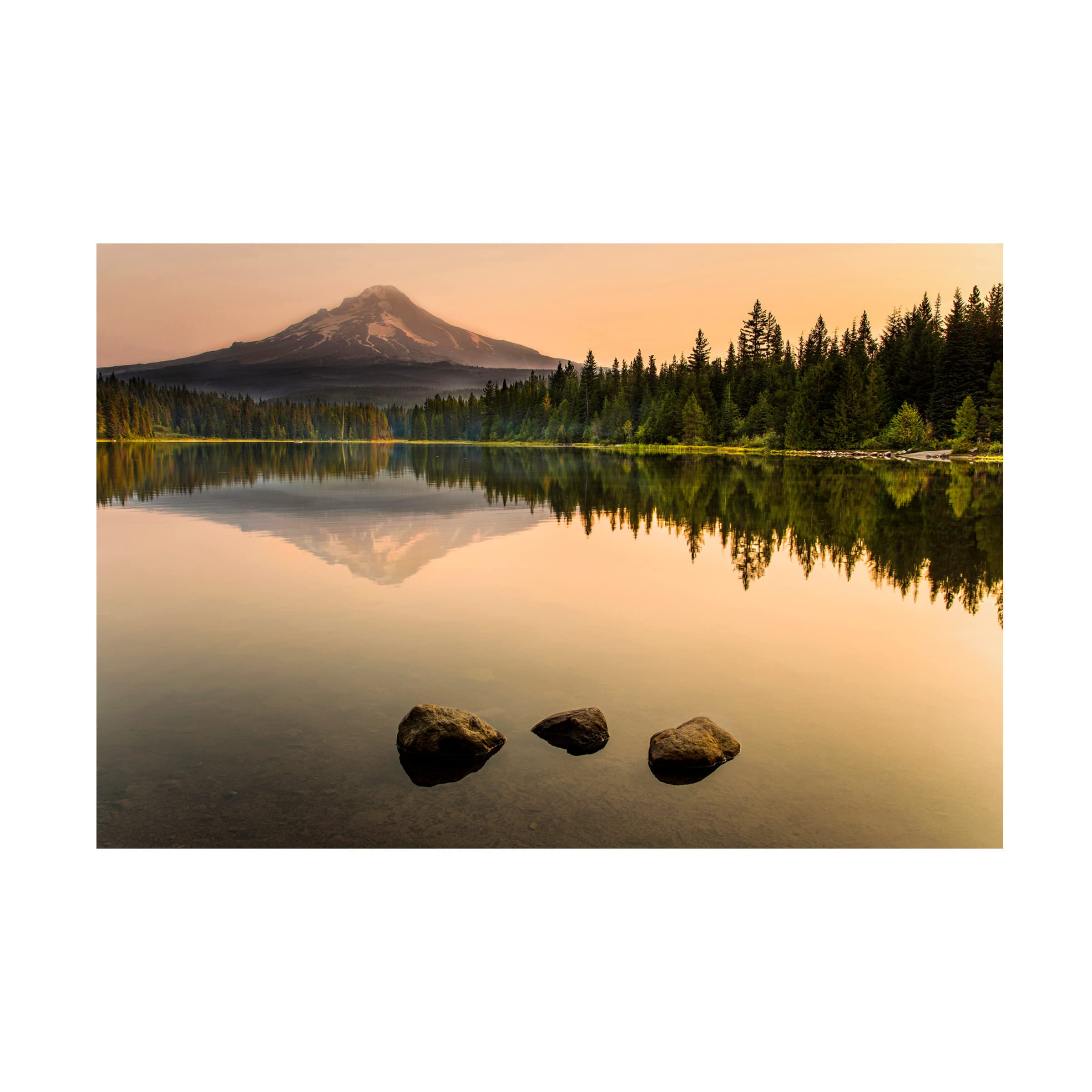 Trademark Fine Art 'Mirror' Canvas Wall Art by Dora Artemiadi - Modern Home Decor for Living Room, Bedroom & Office