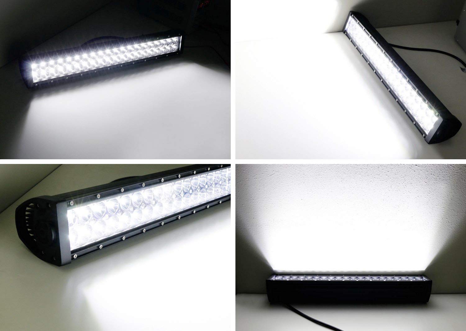 20-Inch LED Light Bar for 2019-2024 Dodge RAM Limited | 120W High Power Off-Road Light with Mounting Brackets & Wiring Kit | Perfect for Night Driving, Off-Roading & Truck Customization