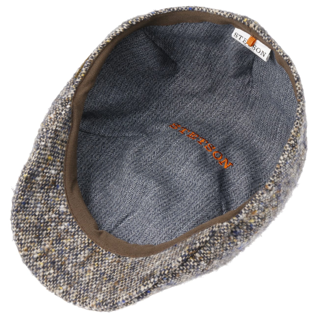 Stetson Texas Donegal Wool Flat Cap - Classic Irish Style for Men | Perfect for Outdoor Activities, Casual Wear & Winter Fashion