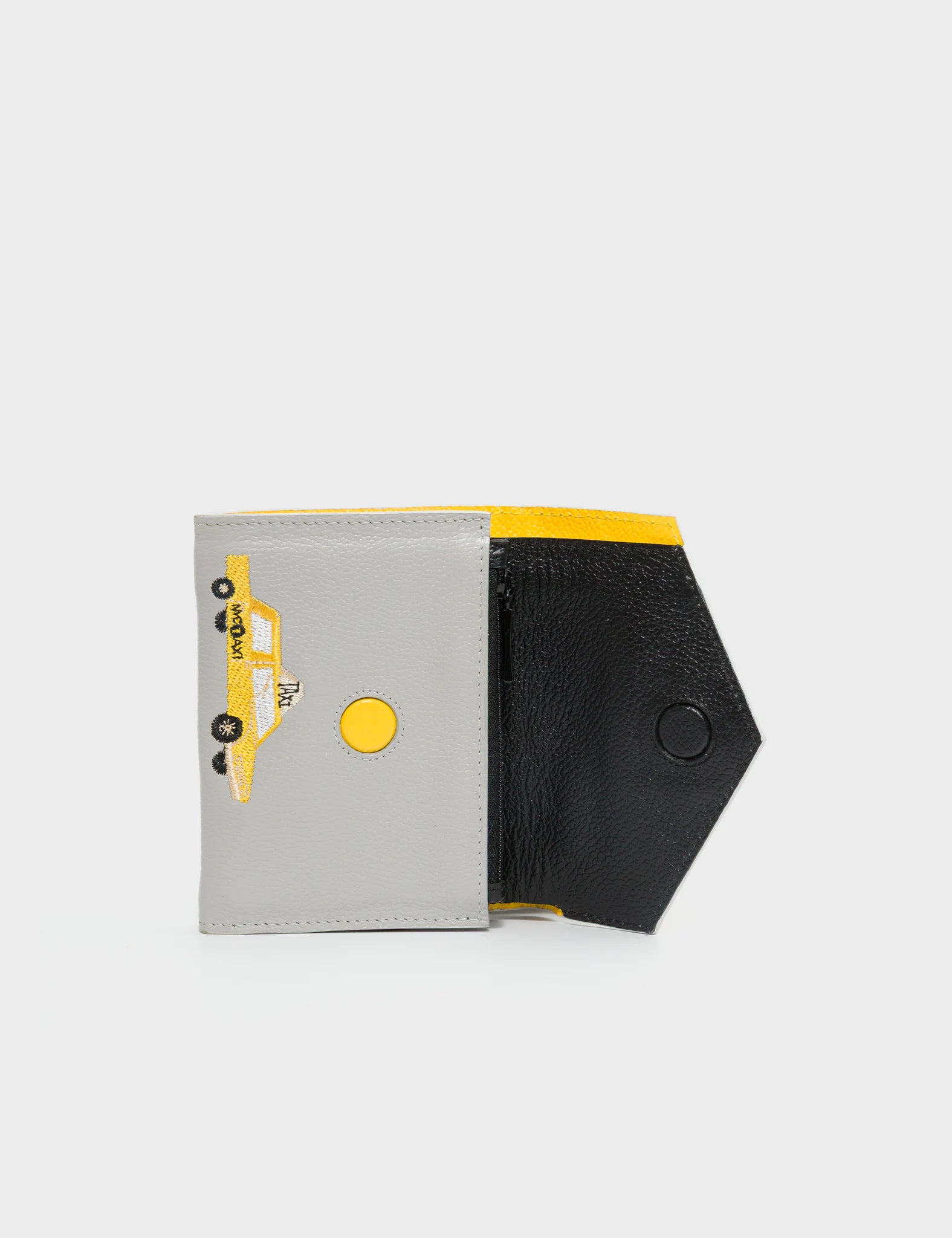 Fiona Moonwalk Leather Wallet - Eye Love New York Design | Stylish RFID Blocking Bifold Wallet for Men & Women | Perfect for Travel, Business & Everyday Use