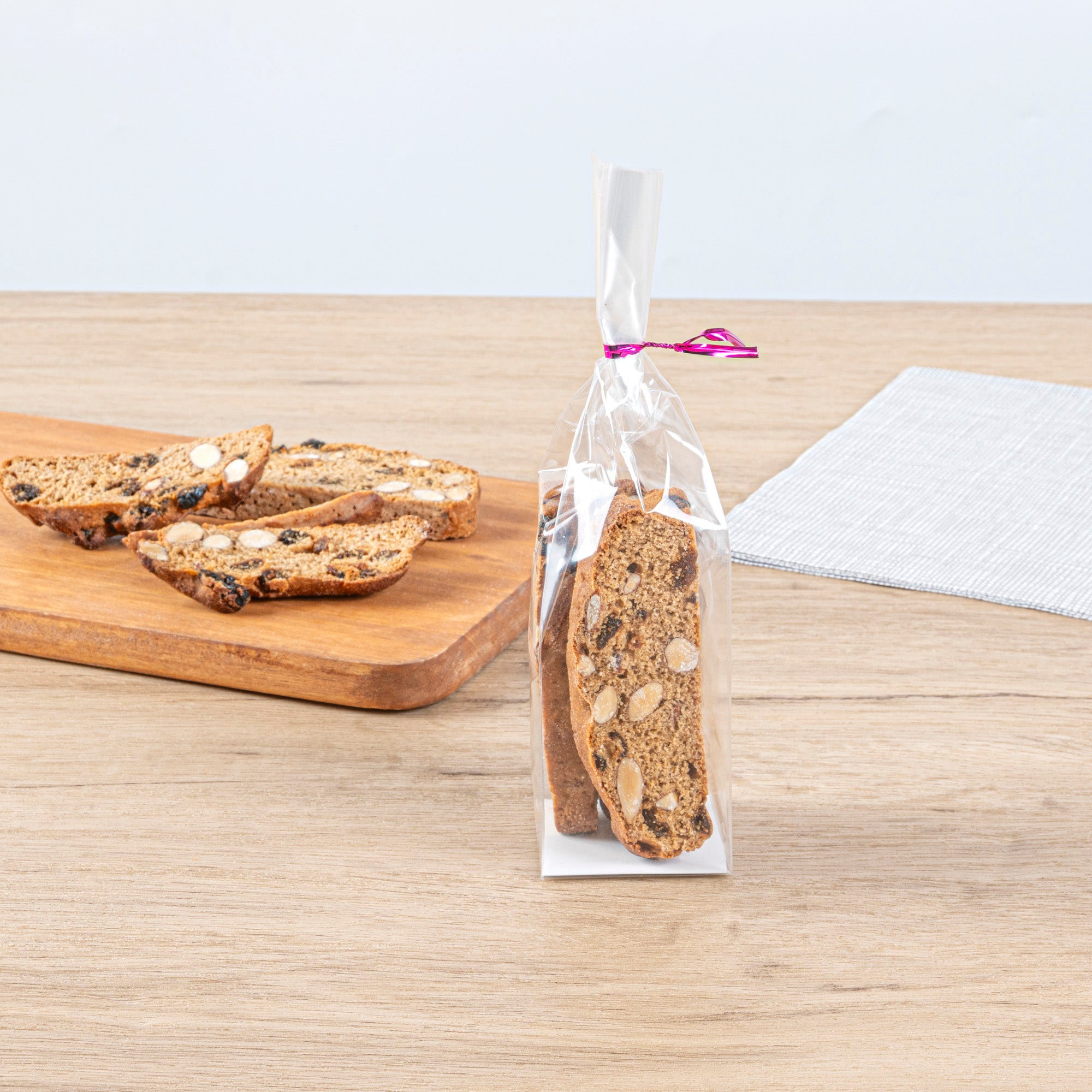 Clear Plastic Gusset Bags with Flat Bottom - 2