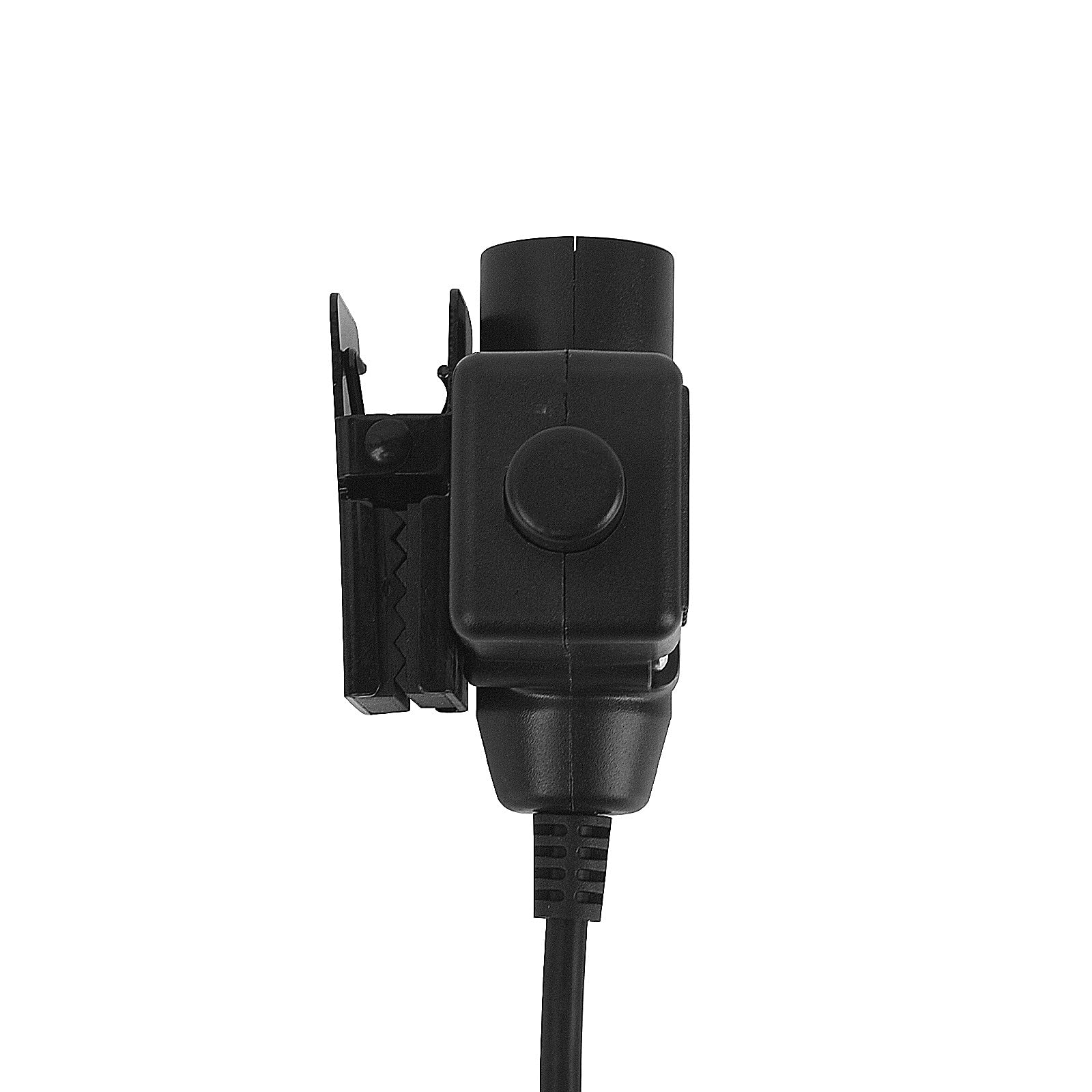 Tactical Radio Headset 2-Prong Pin Adapter U94 PTT Switch Cable - Compatible with Midland, Icom, Alinco Walkie Talkie Earpiece (Civilian Wiring) - Perfect for Outdoor Adventures, Security, and Emergency Communication