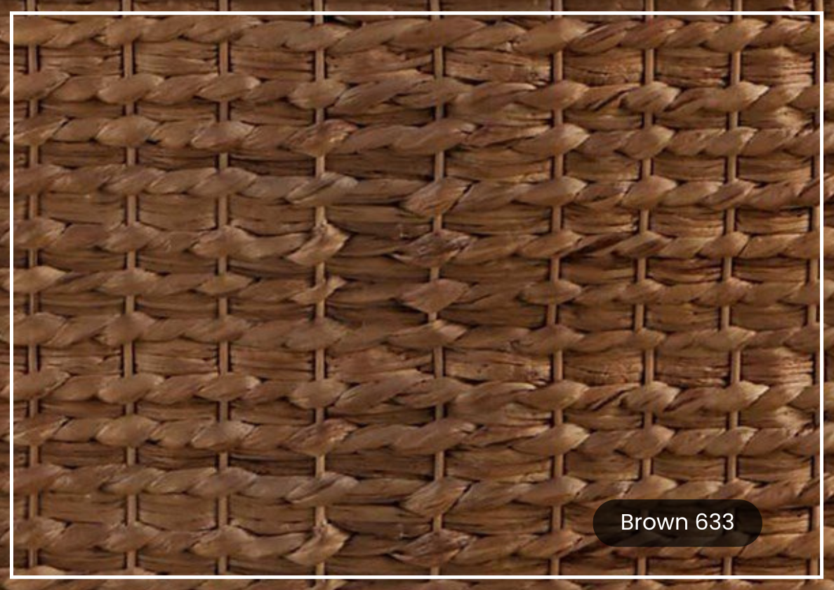 Universal Montego Brown Woven Arm Chair with Natural Tan Finish - Comfortable Wicker Accent Chair for Living Room, Patio, or Bedroom Decor
