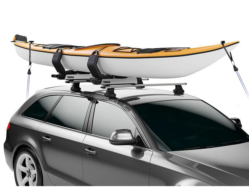Thule Hullavator Pro 898 Kayak Rack - Easy Load Assist Roof Mount Carrier for Kayaks & Canoes - Perfect for SUVs, Trucks & Outdoor Adventures