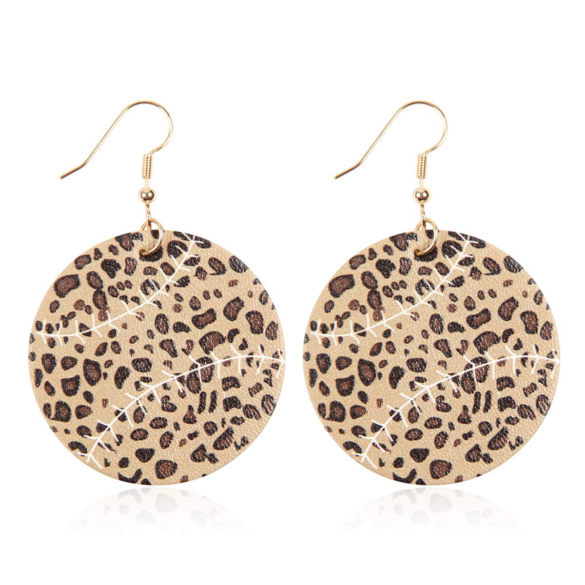 Fun Sports Team Faux Leather Earrings - Volleyball, Basketball, Football, Baseball Geometric Drop Dangle Earrings for Women | Perfect for Game Day, School Spirit & Fan Accessories