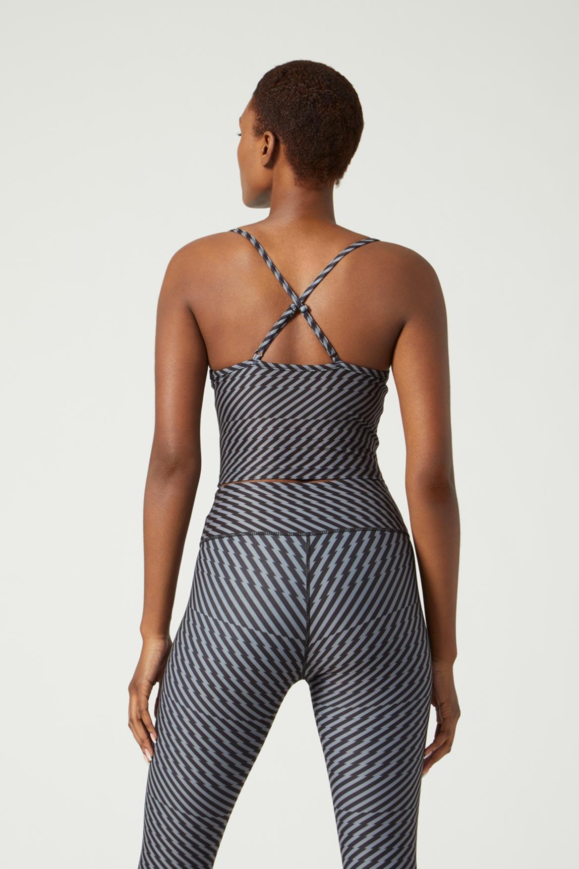 Avery Tank Top with Zig Zag Design - Stylish Women's Casual T-Shirt for Summer Outfits & Beach Wear