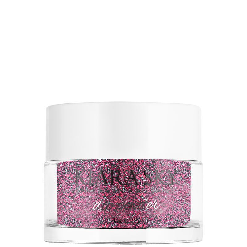D464 Cherry Dust Dip Powder for Nails - Long-Lasting & Vibrant Color for DIY Manicures & Salon Nails