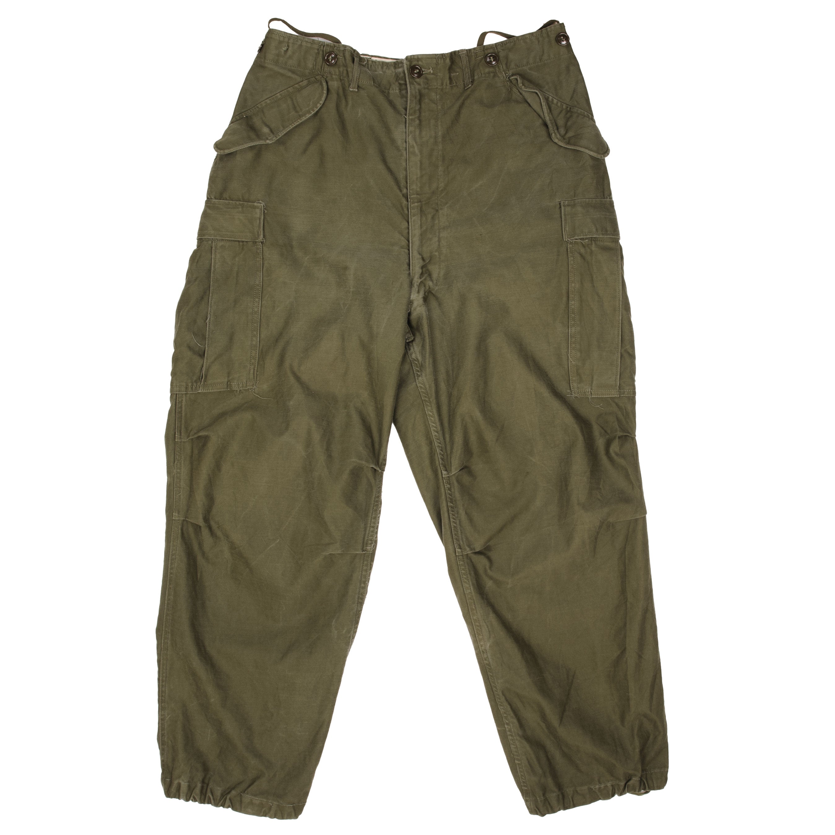 Vintage US Army M51 Field Pants - Korean War Era Military Trousers, Size W36 L29, Medium Regular - Perfect for Outdoor Adventures, Reenactments & Vintage Style