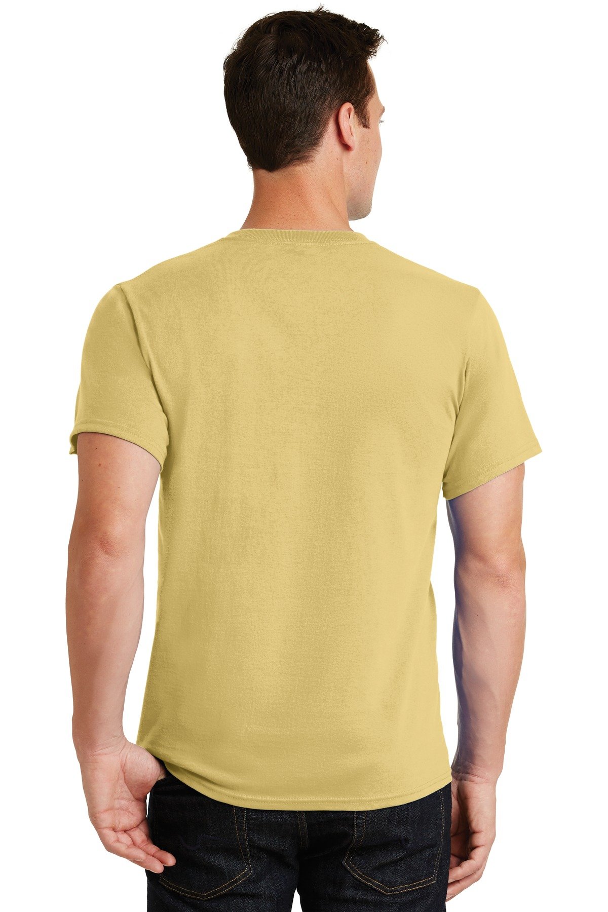 Port & Company PC61 Essential Men's T-Shirt - Soft Cotton Crew Neck Tee for Casual Wear, Work & Everyday Comfort