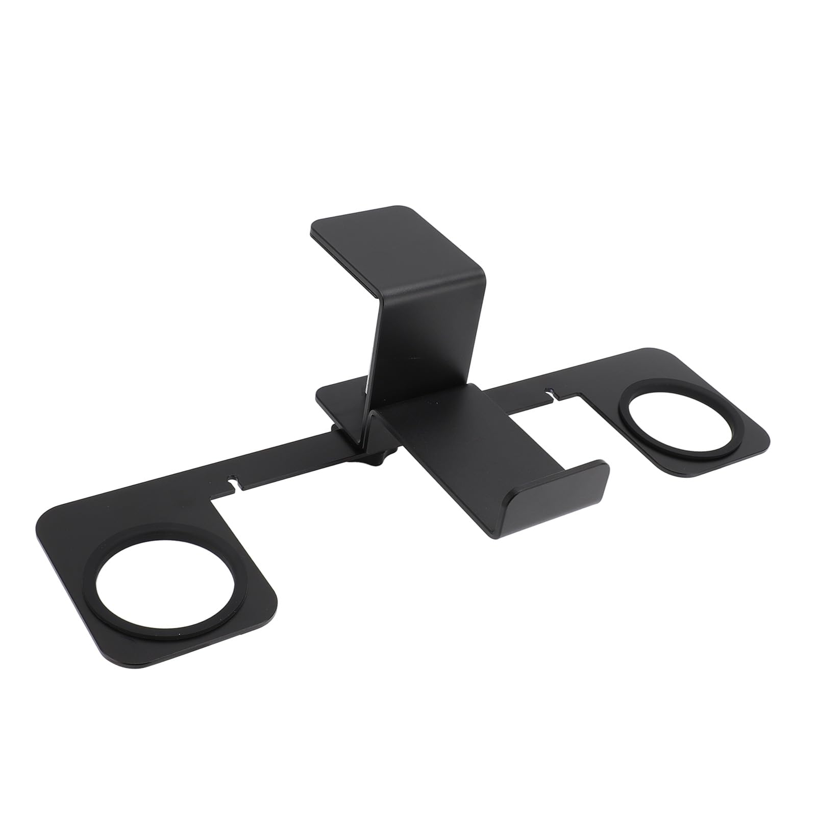 Ciciglow VR Headset Stand - Universal VR Controller Holder, Space-Saving Aluminum Alloy Desk Mount for Oculus Quest 2/Rift S/Valve Index/PSVR - Perfect for Gaming Setup & VR Accessories Organization