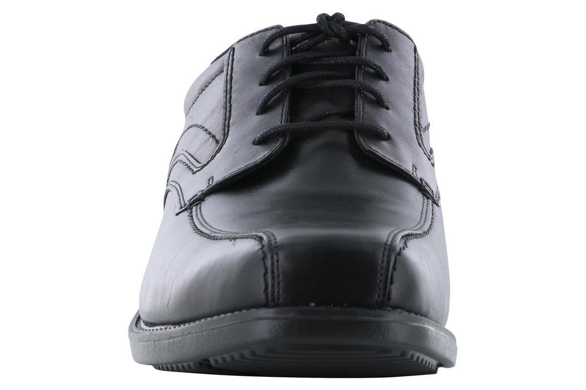 Rockport Style Leader 2 Bike Toe Oxford Black Men's Casual Shoes - Comfortable & Stylish for Work, Travel & Everyday Wear