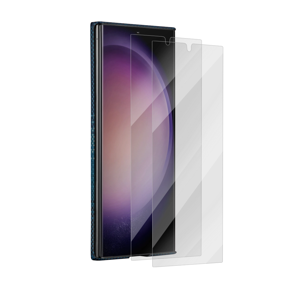 Premium Tempered Glass Screen Protector for Samsung Galaxy S24 Ultra (2-Pack) - HD Clear, Anti-Scratch, Bubble-Free Protection for Work & Outdoor Use