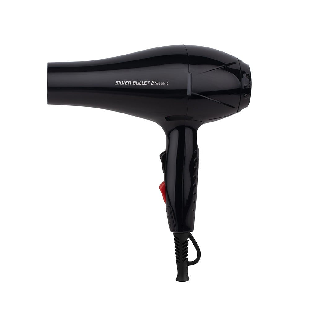 Silver Bullet Ethereal 2000W Professional Hair Dryer for Fast Drying & Salon-Quality Styling - Perfect for Home Use, Travel & Salon Professionals