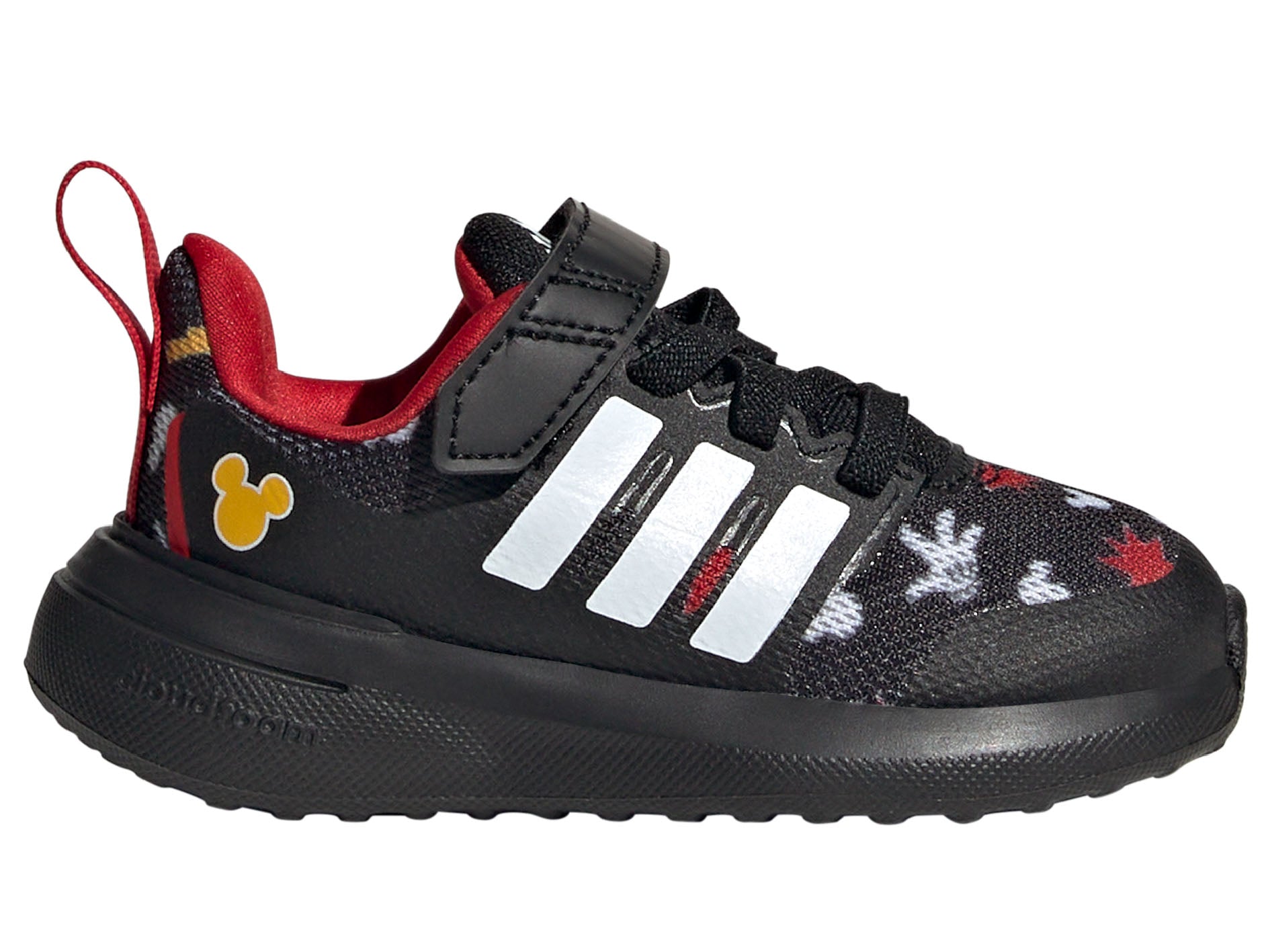 Adidas X Disney Fortarun 2.0 Mickey Mouse Cloudfoam Comfort Sneakers for Infants - HP8994 | Soft Baby Walking Shoes for Playtime & Everyday Wear