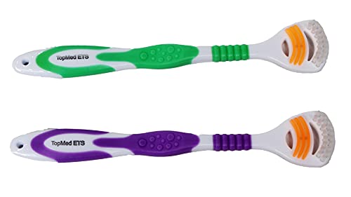 Fresh Breath Tongue Scraper - Stainless Steel Tongue Cleaner for Bad Breath Removal (2 Pack) | Oral Hygiene Essential for Morning Routine & Post-Meal Care