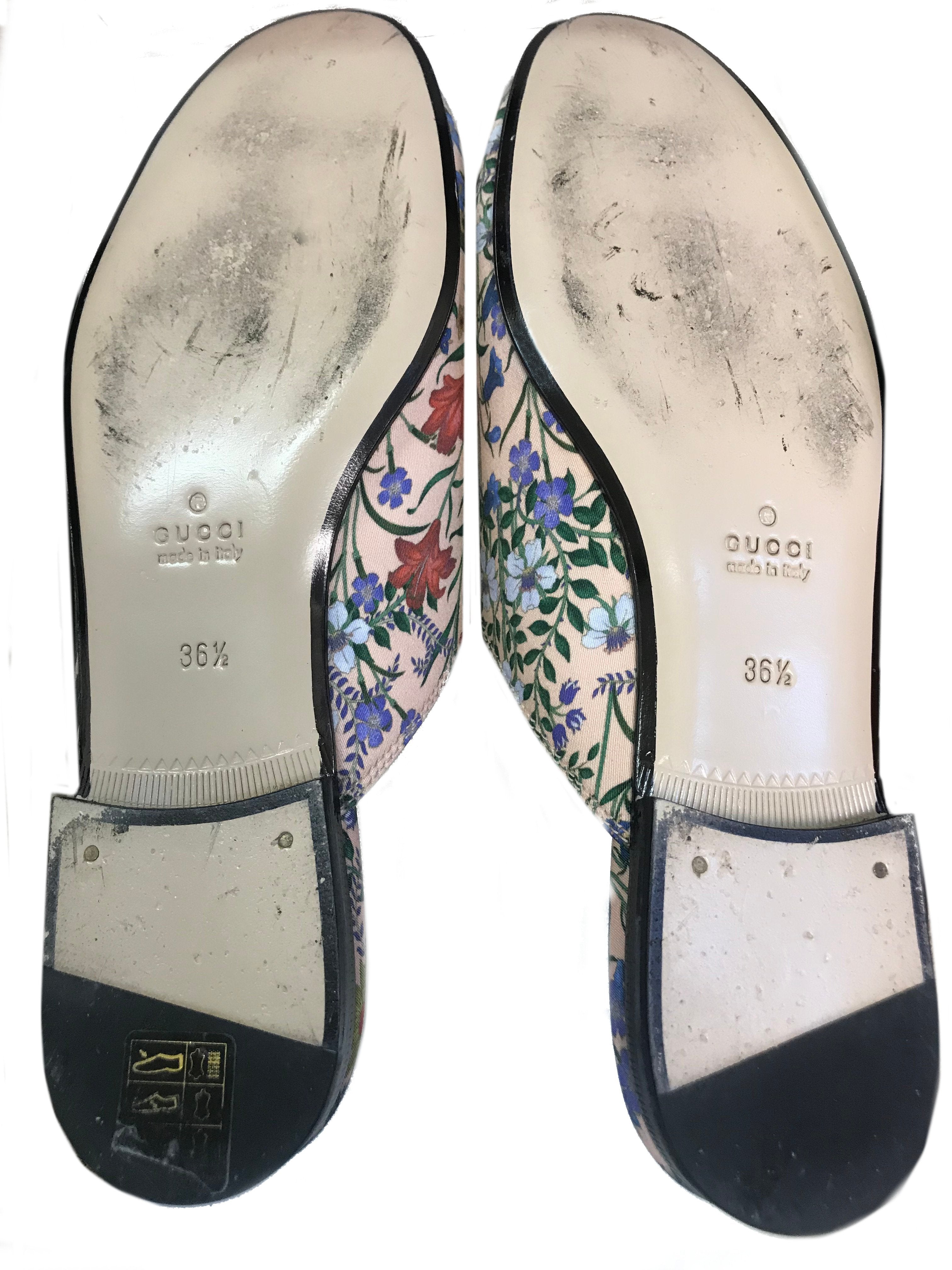 Gucci Princetown New Flora Horsebit Mule Women's Size 6.5 - Luxury Slip-On Loafers for Casual Outings & Office Wear