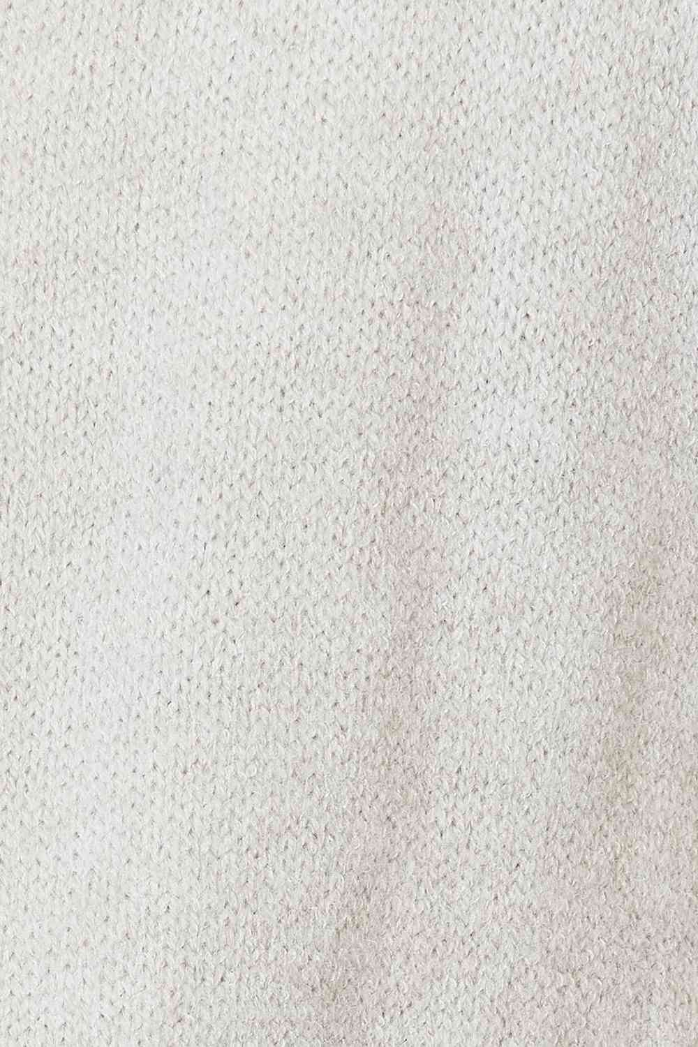 Light Grey Open Front Duster Cardigan with Pockets - Cozy Long Knit Sweater for Women | Perfect for Layering, Office Wear & Casual Outfits