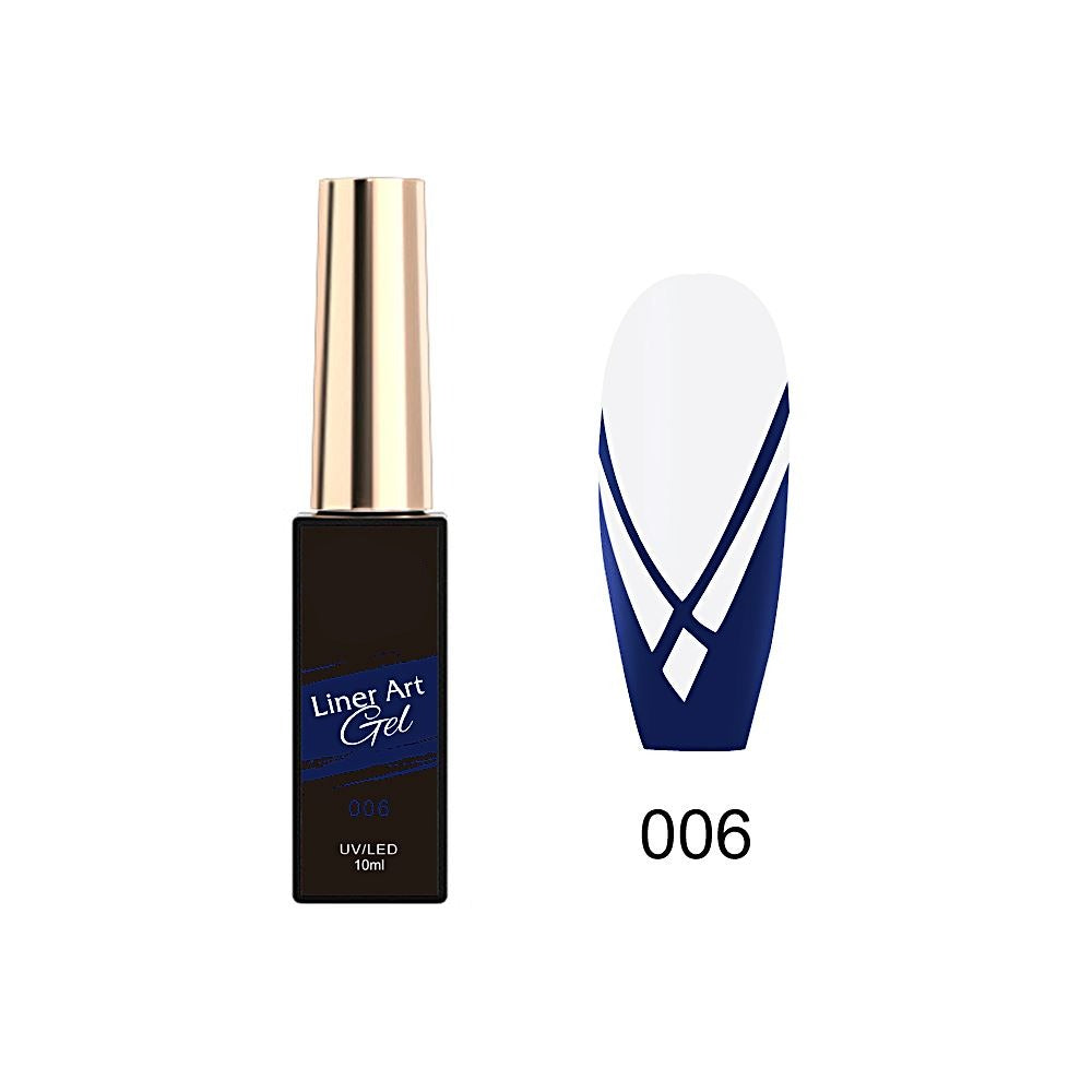 Premium Liner Art Gel - Waterproof & Smudge-Proof Eyeliner for Long-Lasting Makeup | Perfect for Everyday Wear, Special Occasions & Professional Makeup Artists