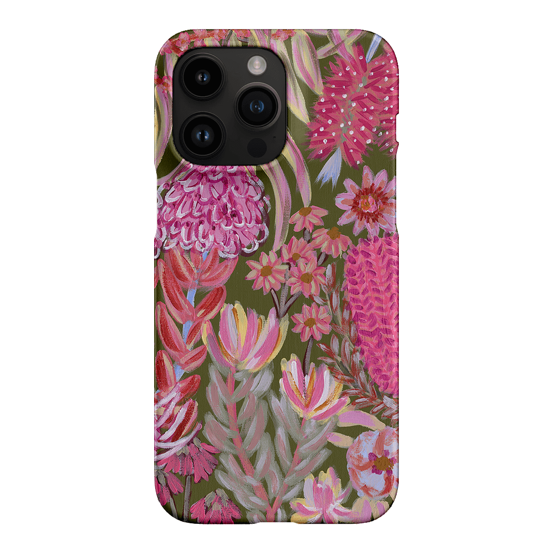 Floral Island Phone Case - Cute Flower Design Protective Cover for iPhone 12/13/14/15, Samsung Galaxy S21/S22/S23 - Perfect for Everyday Use, Travel & Outdoor Activities