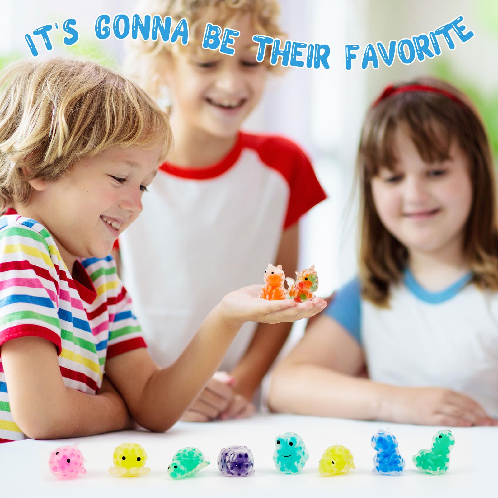 Nuseya 42-Piece Squishy Toys Set - Kawaii Mochi Squishy Fidget Toys, Stress Relief Sensory Toys for Kids with Storage Box, Unique Animal Shapes - Perfect for Birthday Gifts, Party Favors & Anxiety Relief
