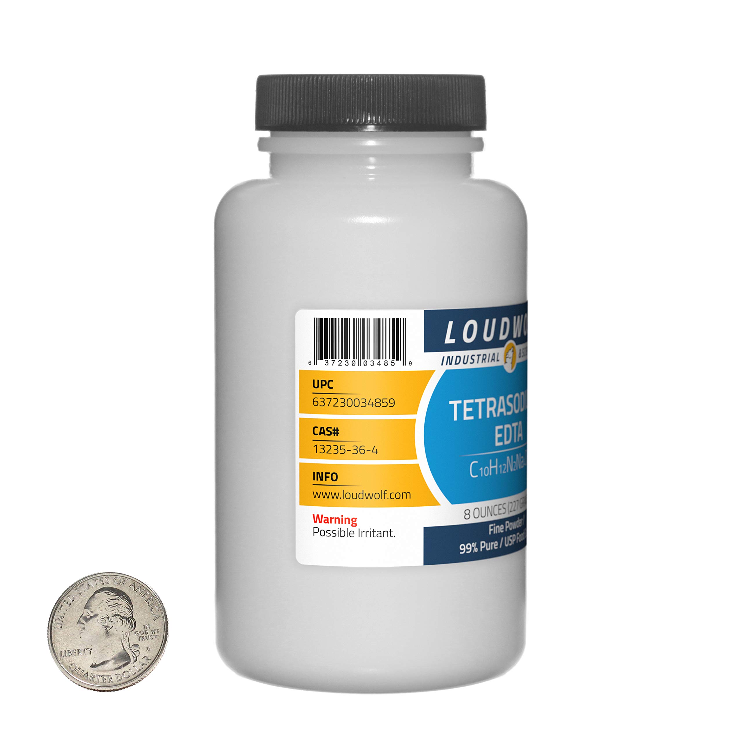 Tetrasodium EDTA 3 lbs (6 Bottles) - 99% Pure USP Food Grade Fine Powder for Cooking, Baking & Food Preservation