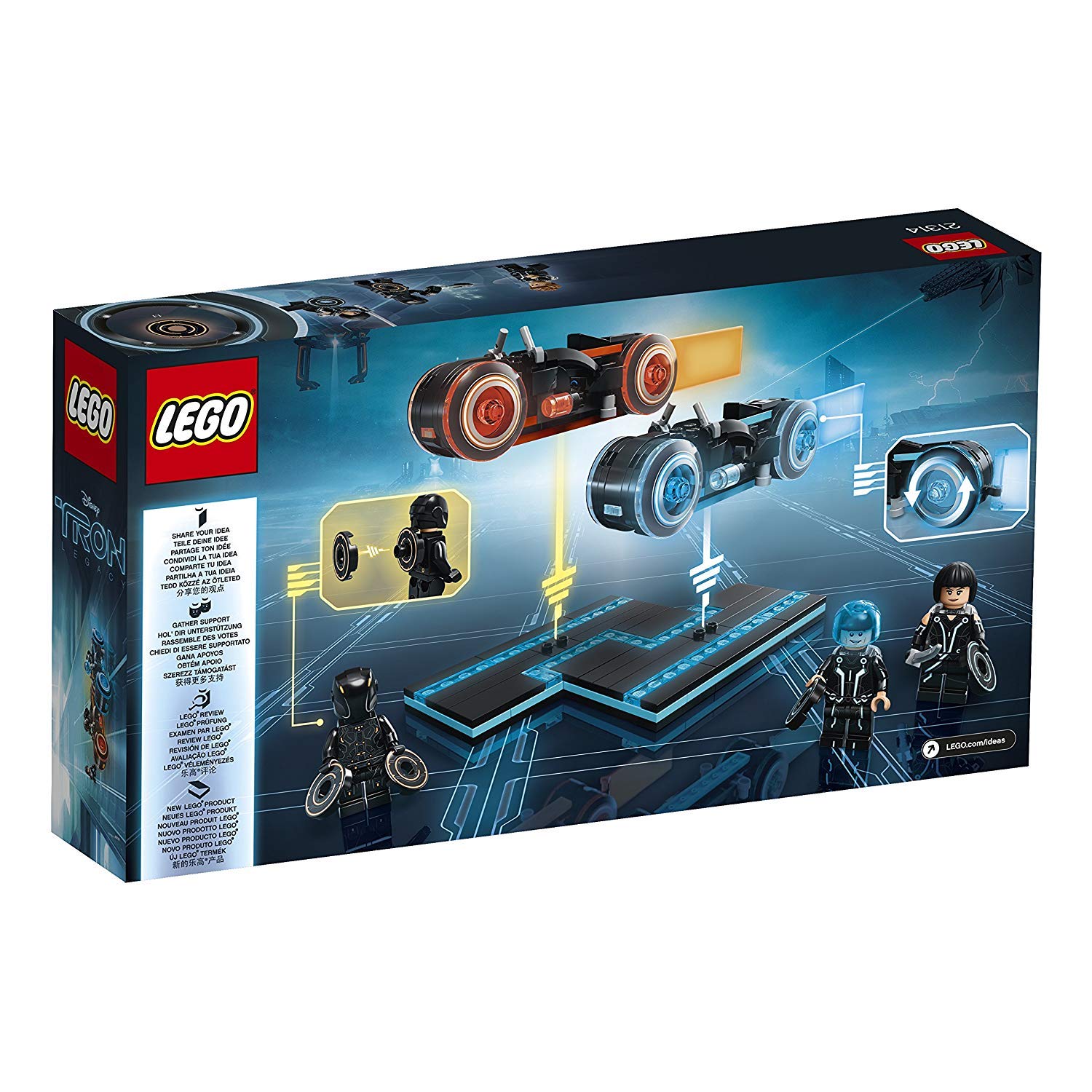 LEGO Ideas TRON: Legacy Building Set (21314) - Exclusive Amazon & LEGO Collector's Edition - Perfect for Sci-Fi Fans and Movie Memorabilia Collectors