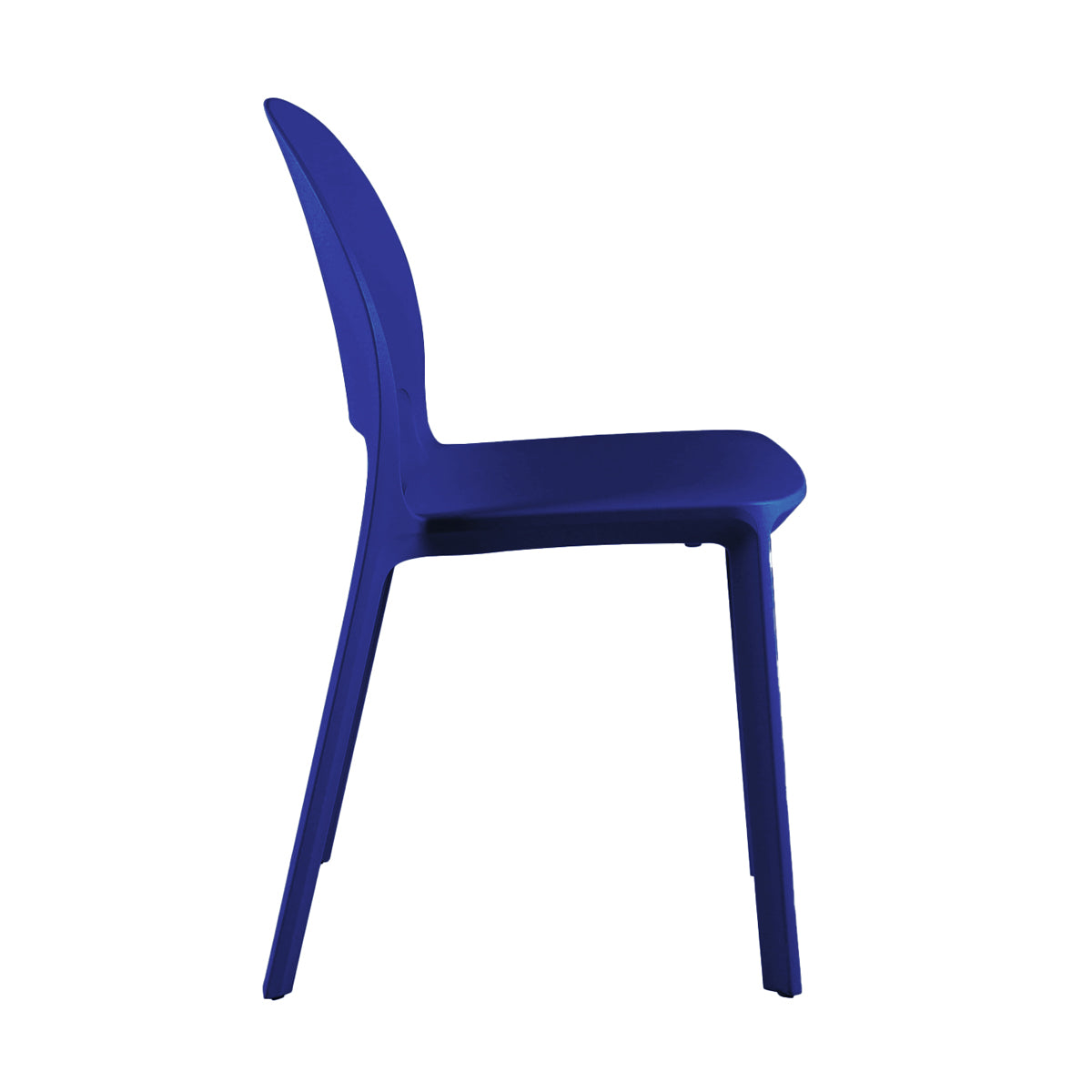 Modern Arch Stacking Dining Chair - Sturdy & Space-Saving Stackable Chairs for Kitchen, Dining Room, or Office - Perfect for Small Spaces & Entertaining