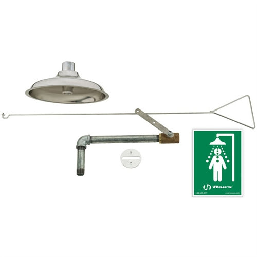 Haws 8169 Flush to Ceiling Drench Shower Head - High Pressure Rainfall Shower for Spa-Like Bathroom Experience | Perfect for Modern & Luxury Home Bathrooms