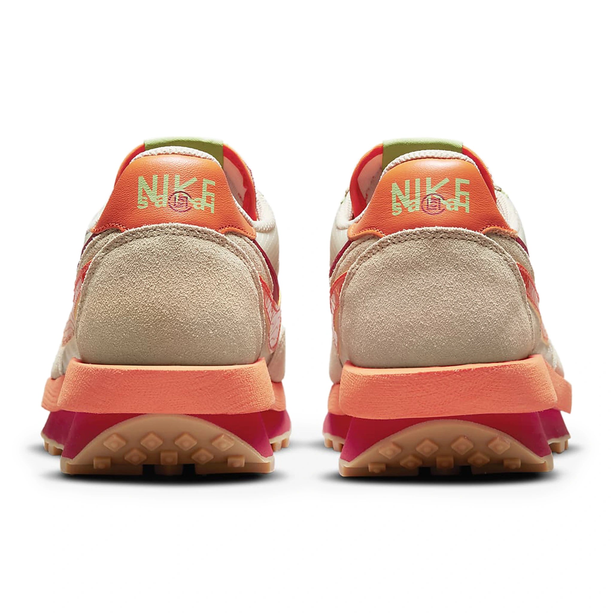 Nike x Sacai LD Waffle CLOT Net Orange Blaze Sneakers - Limited Edition Collab Running Shoes for Men & Women - Perfect for Streetwear Fashion & Casual Wear