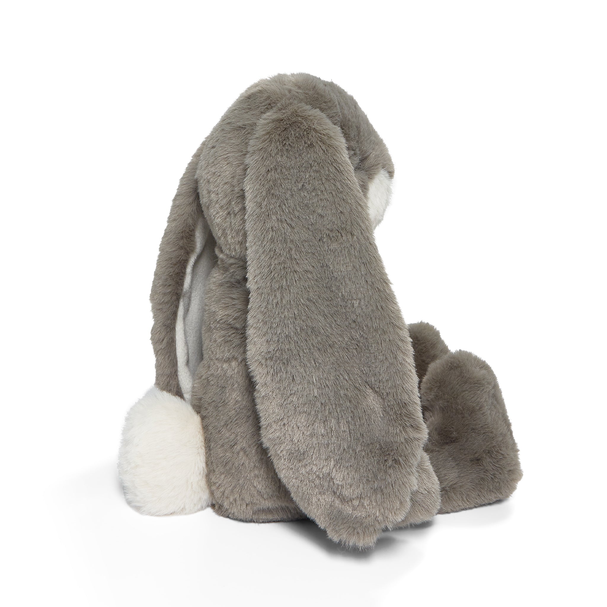 Little 12 Floppy Nibble Bunny Coal - Adorable Stuffed Animal Plush Toy for Kids & Collectors | Perfect for Gifts, Nursery Decor, and Cuddling