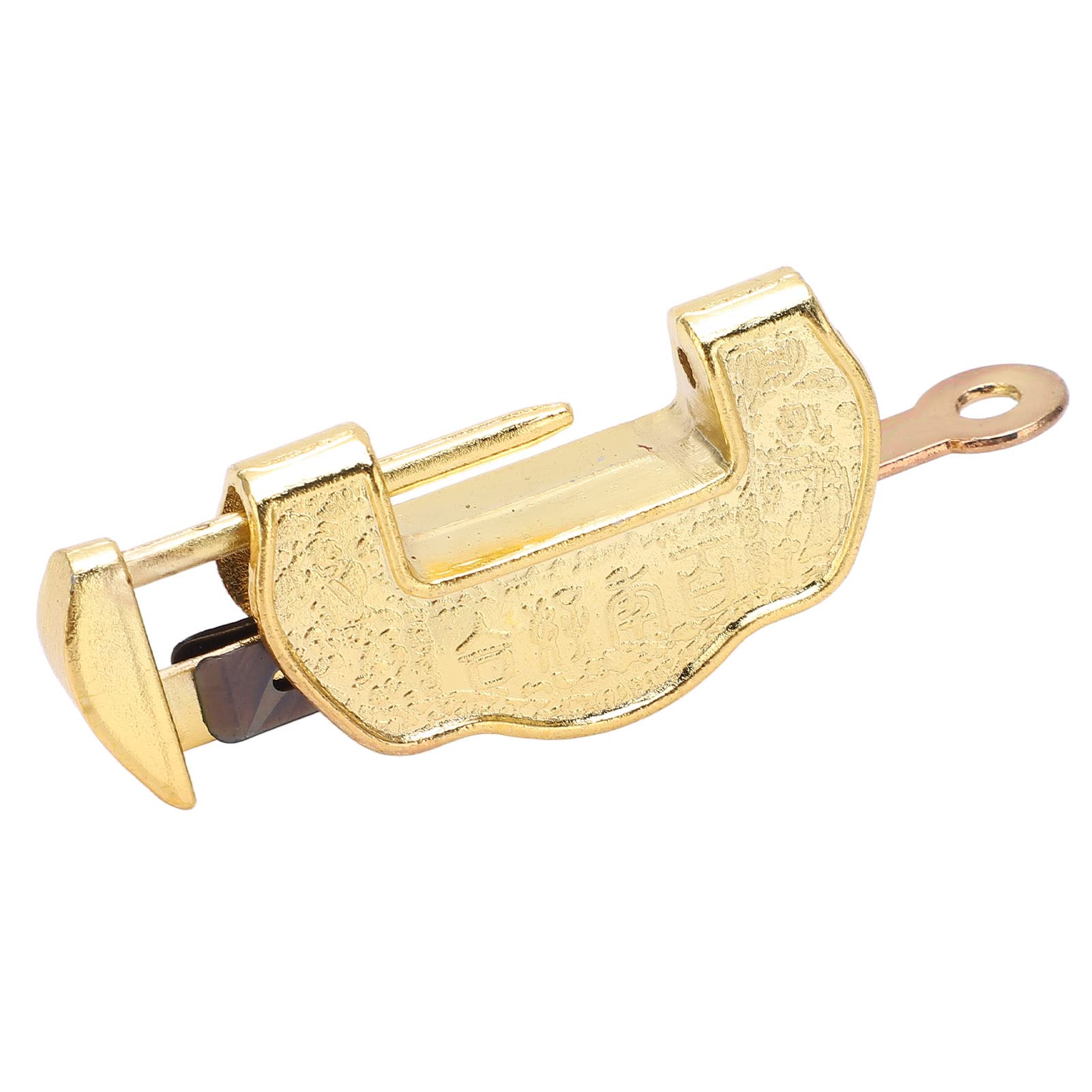 Antique Mini Horizontal Open Lock with Key - Vintage Style for Wooden Suitcases, Drawers & Jewelry Boxes - Perfect for Home Storage, Travel Luggage & Antique Restoration Projects