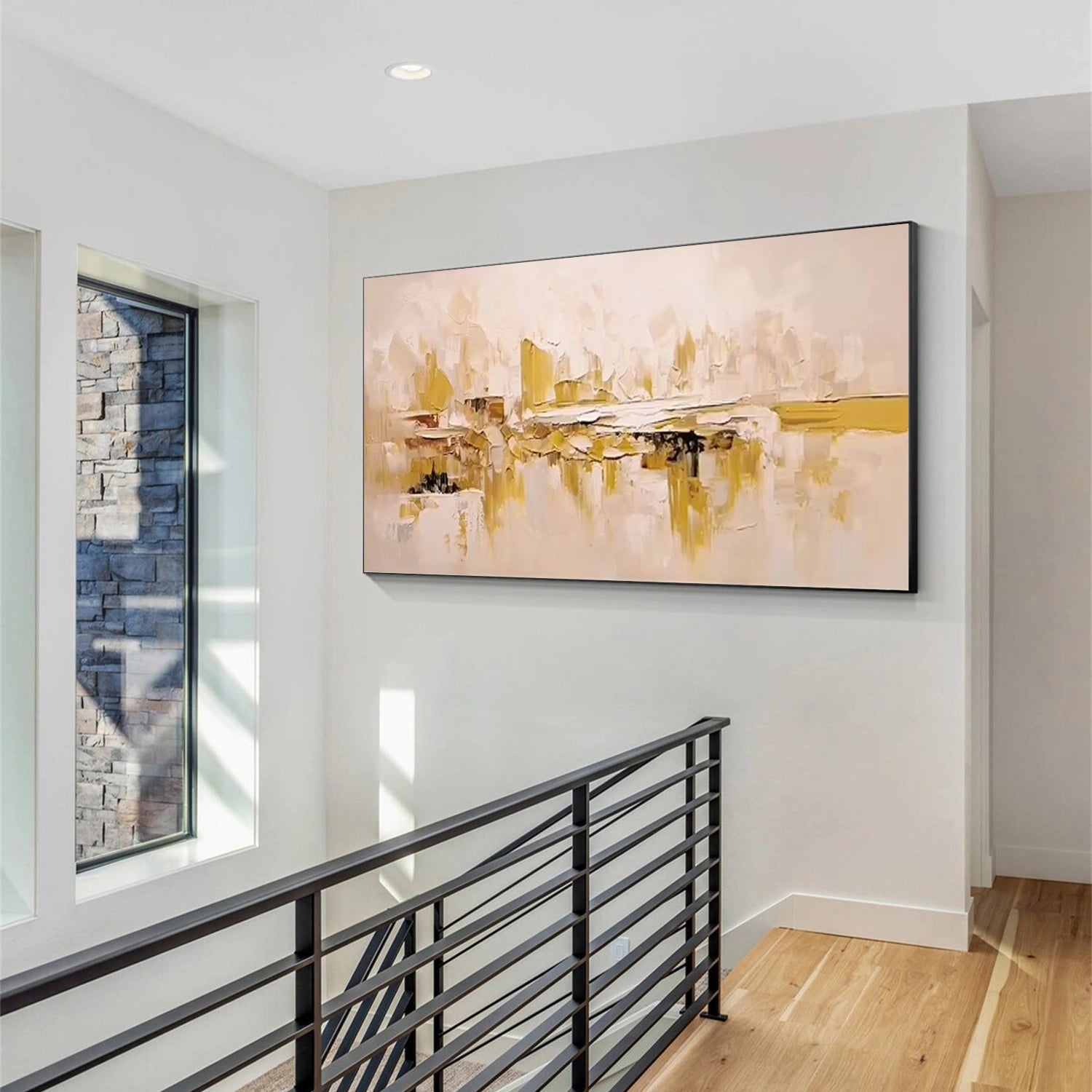 Abstract Painting #AB 261 - Modern Wall Art for Home & Office Decor - Perfect for Living Room, Bedroom or Workspace