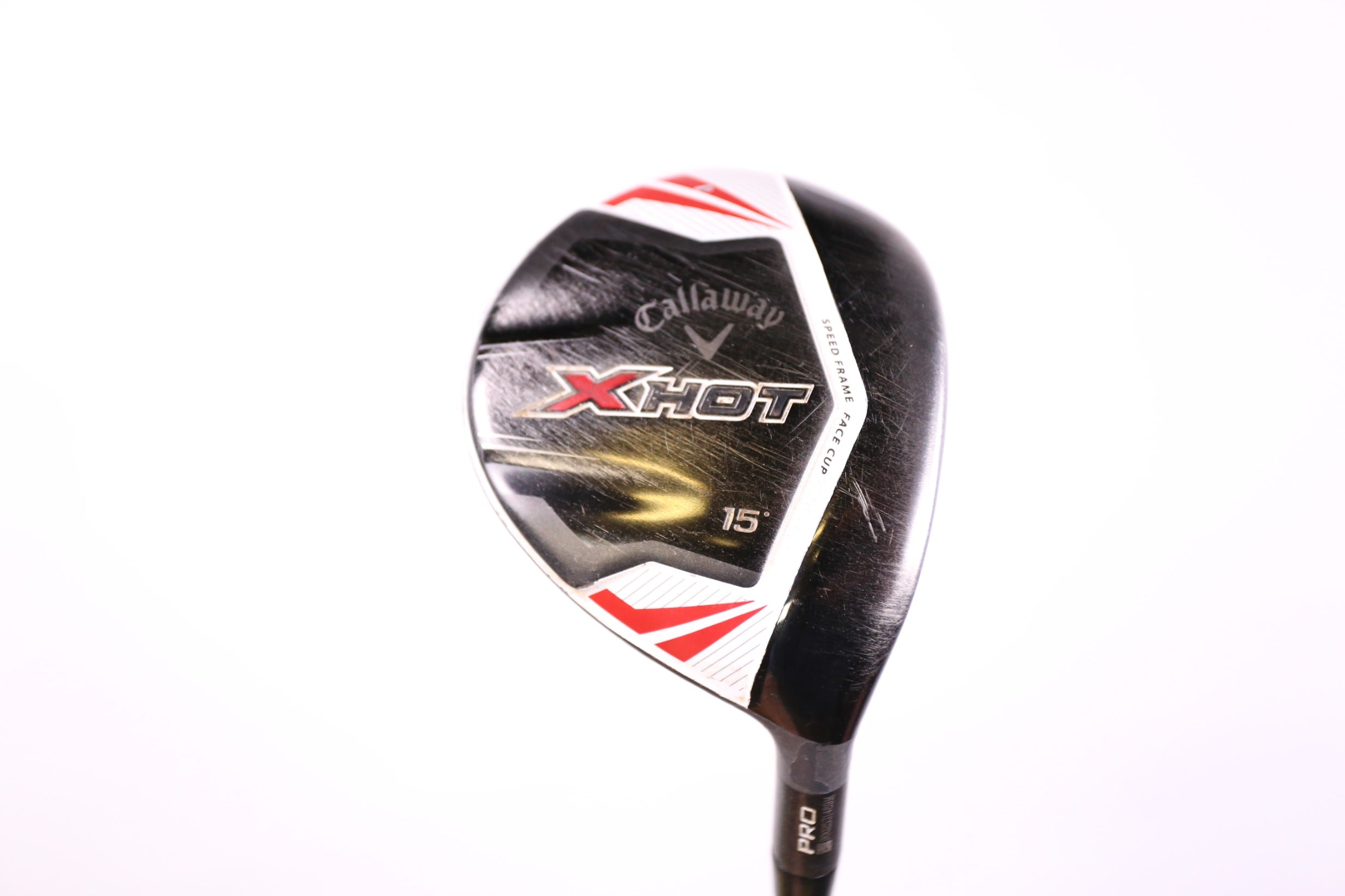 Used Callaway X Hot Pro 2013 3 Wood Golf Club - Right Handed 15° Stiff Flex - Perfect for Driving Range & Course Play