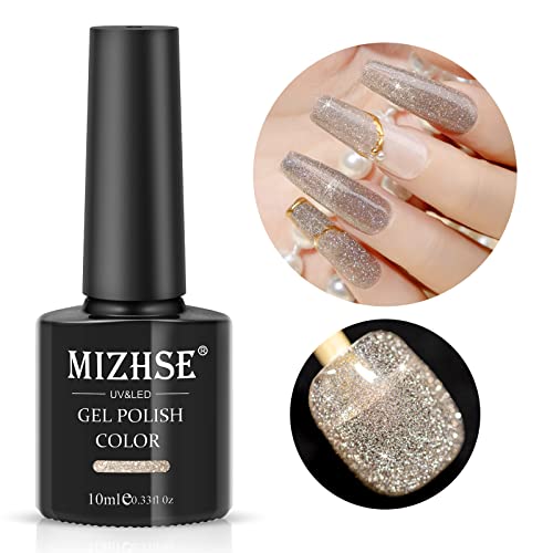 A-Glitter Light Gold Gel