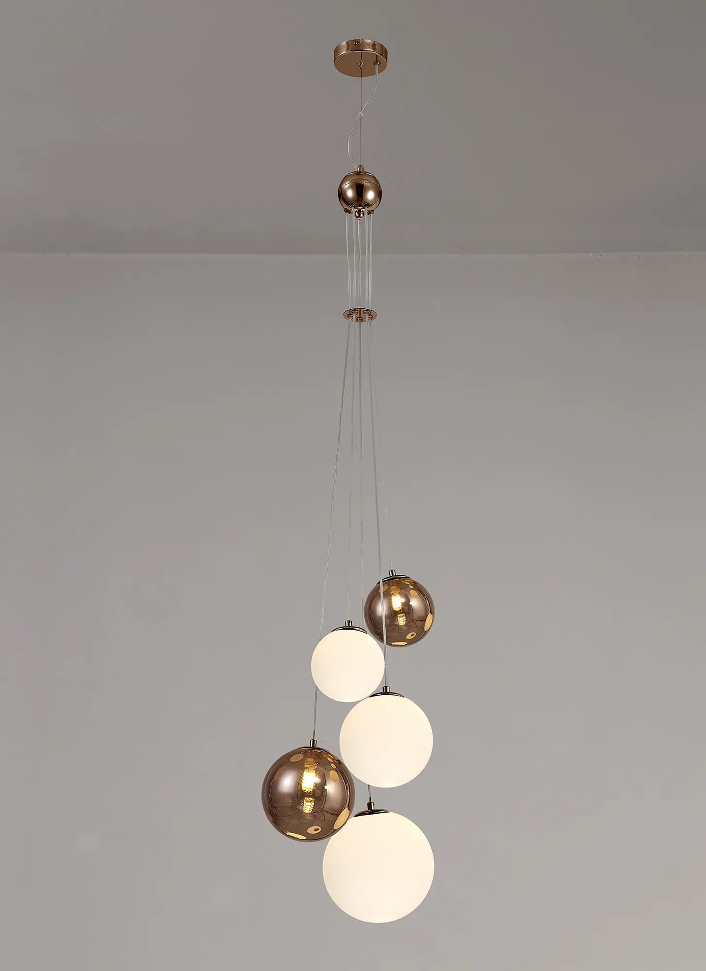 Modern Austin 5-Light Cluster Pendant with G9 Base - Elegant Ceiling Lighting for Dining Room, Kitchen Island, or Entryway