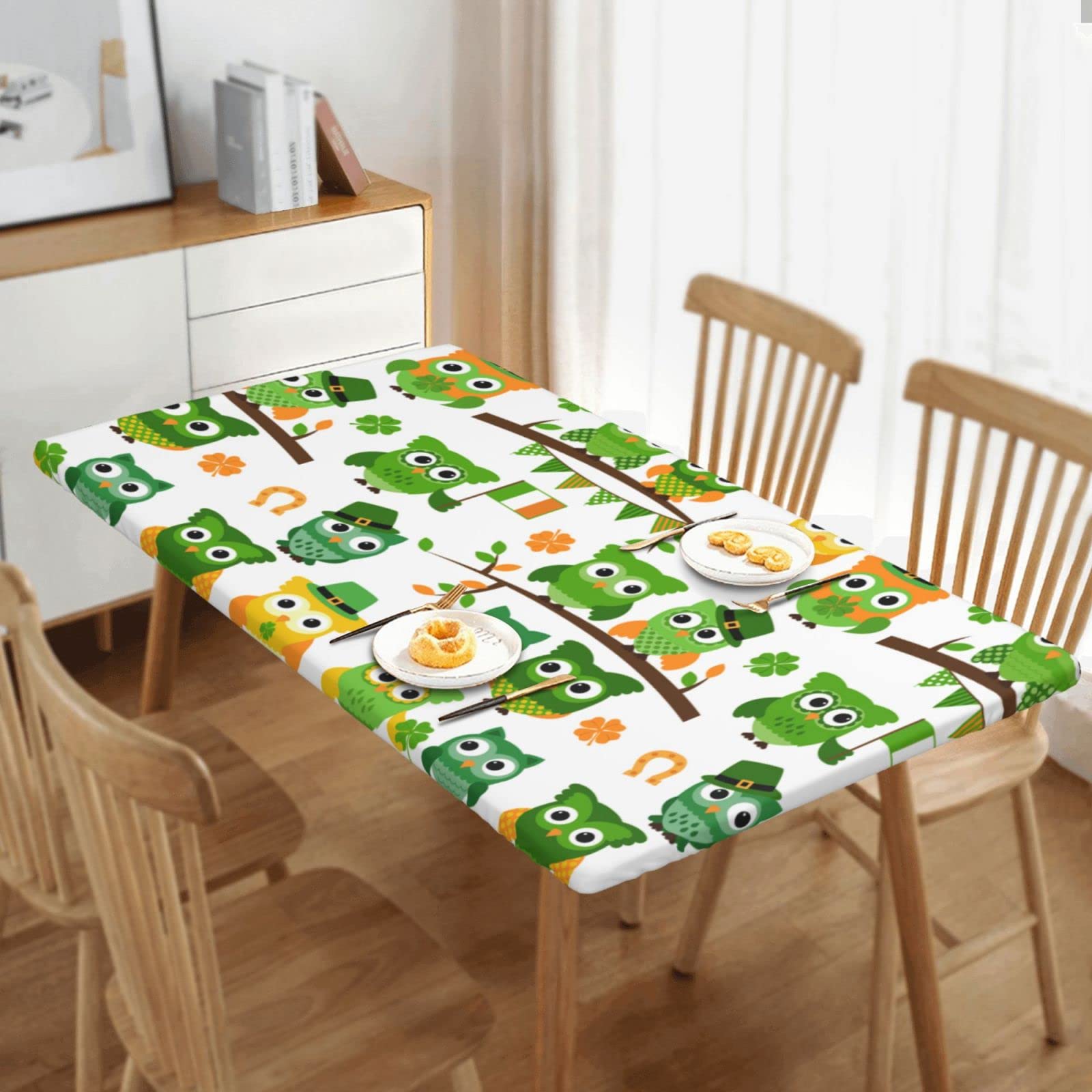 Zelamiee 5Ft Stretchable Fitted Tablecloth - 30