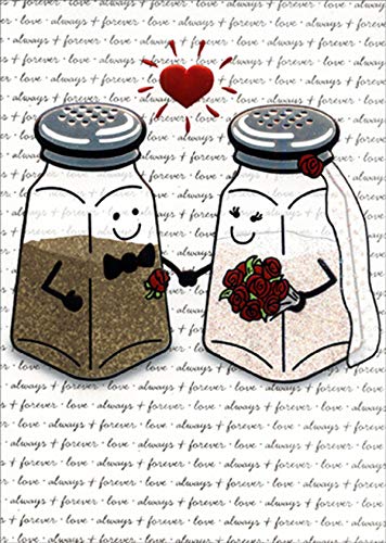 Funny Avanti Salt and Pepper Shakers - Humorous Wedding Gift for Couples - Perfect for Kitchen, Dining Table, and Housewarming Parties