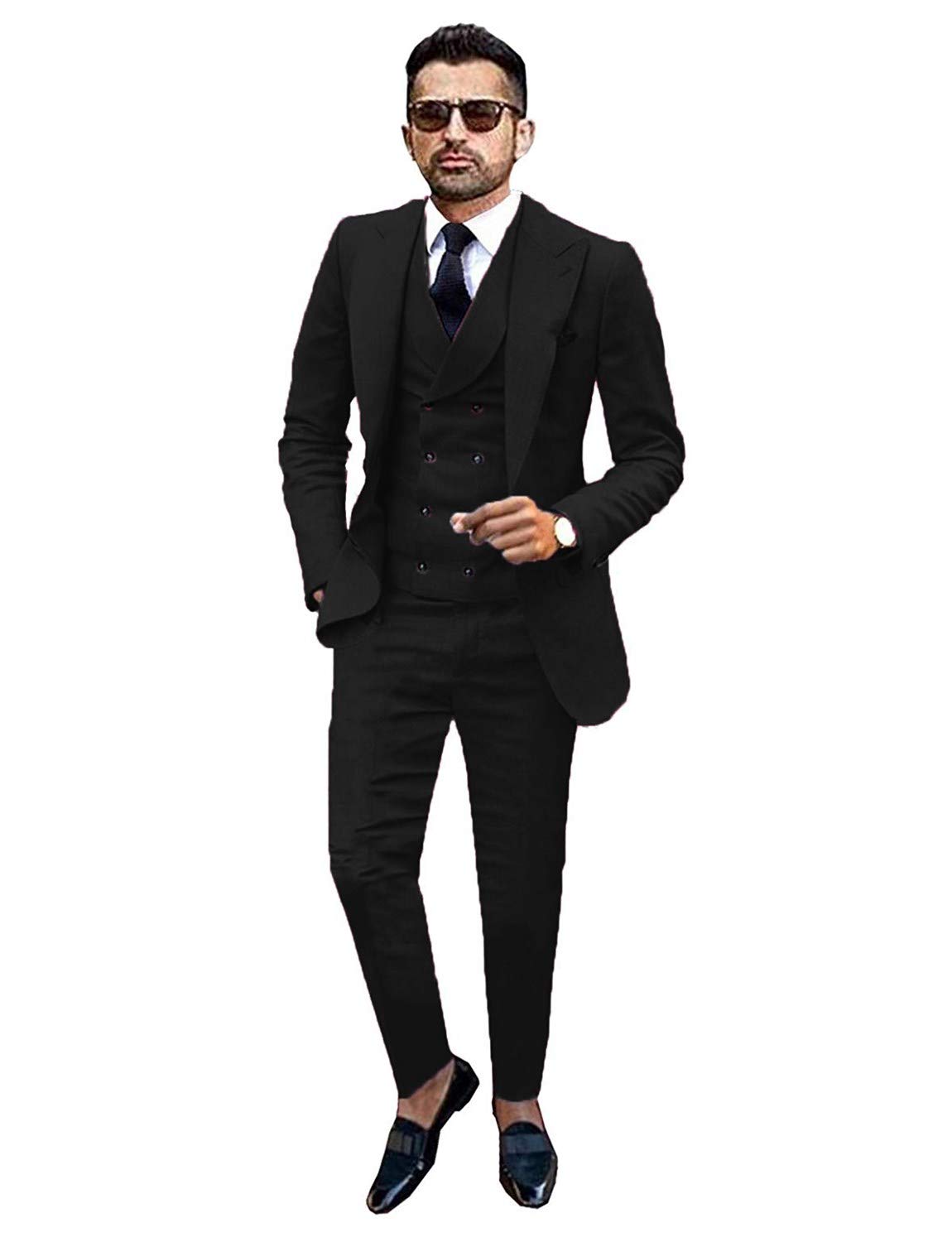 LILIS Men's 3-Piece Wedding Suit Set - Slim Fit Groom Tuxedo for Formal Occasions | Perfect for Weddings, Prom, Business Meetings & Special Events