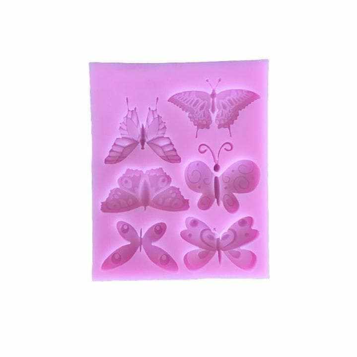 Butterflies Silicone Mold for Baking & Candy Making - Bakell® | Perfect for Cupcakes, Cake Decorations, Chocolate, Soap & DIY Crafts