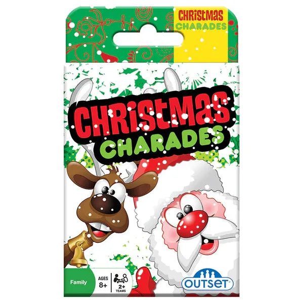 Christmas Charades Game - Fun Holiday Party Game for Families & Friends | Perfect for Christmas Gatherings, Office Parties & Festive Celebrations