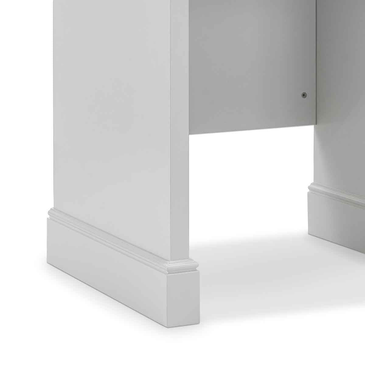 3-Drawer 5-Shelf Hutch Study Desk - Compact Home Office Desk with Storage for Small Spaces | Perfect for Study, Workstation, Dorm Room & Home Office Organization
