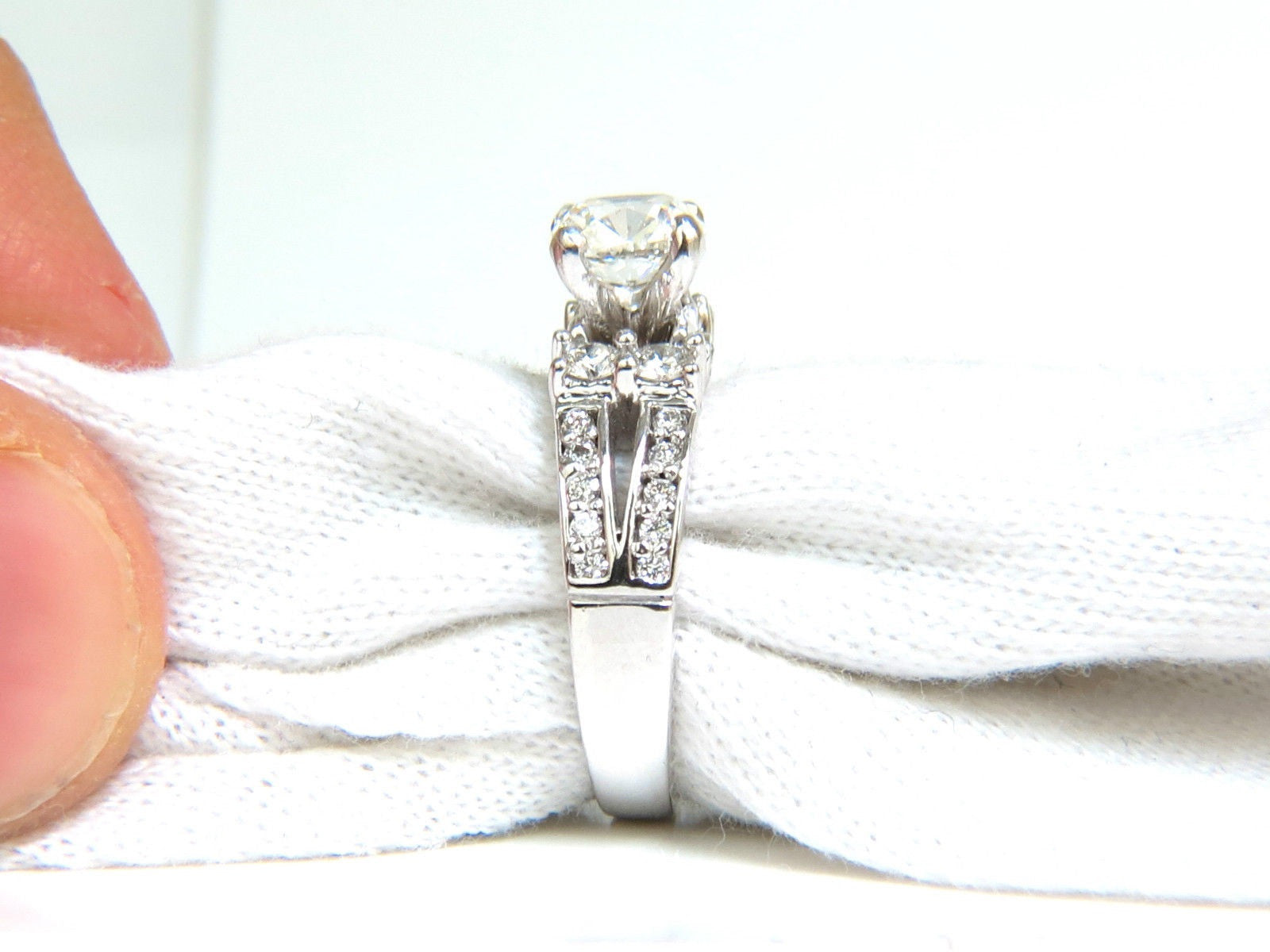 GIA Certified 3.02 Carat Cushion Brilliant Cut Diamond Engagement Ring & Wedding Band Set in 14K Gold - Perfect for Proposals, Anniversaries & Special Occasions
