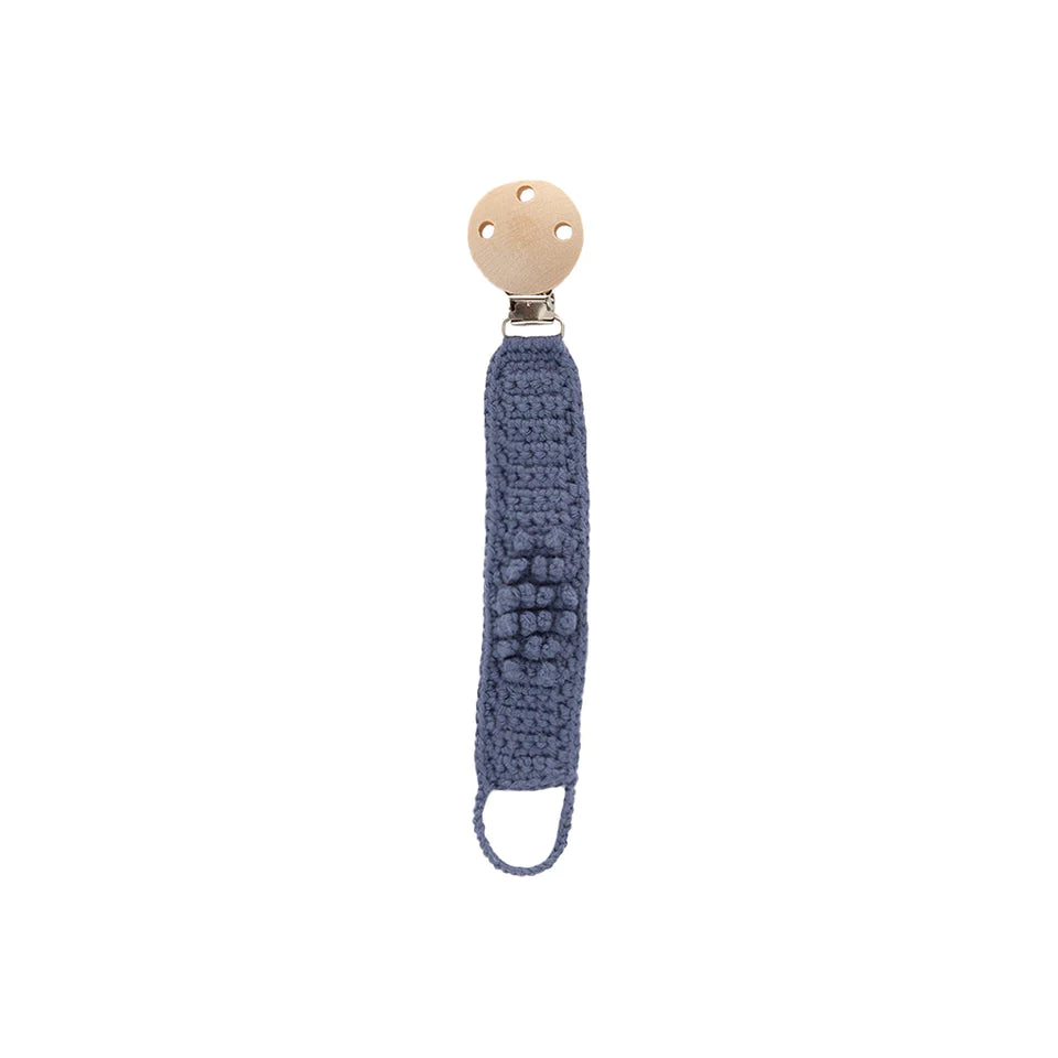 Patti Oslo Premium Baby Pacifier Clip - Soft & Secure Dummy Holder for Newborns & Toddlers - Perfect for Strollers, Car Seats & Diaper Bags