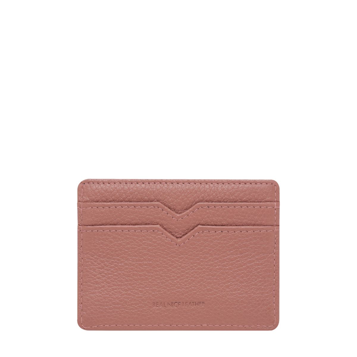 STATUS ANXIETY Together For Now Genuine Leather Card Holder - Slim RFID Blocking Wallet for Men & Women | Perfect for Everyday Use, Travel, and Minimalist Lifestyle