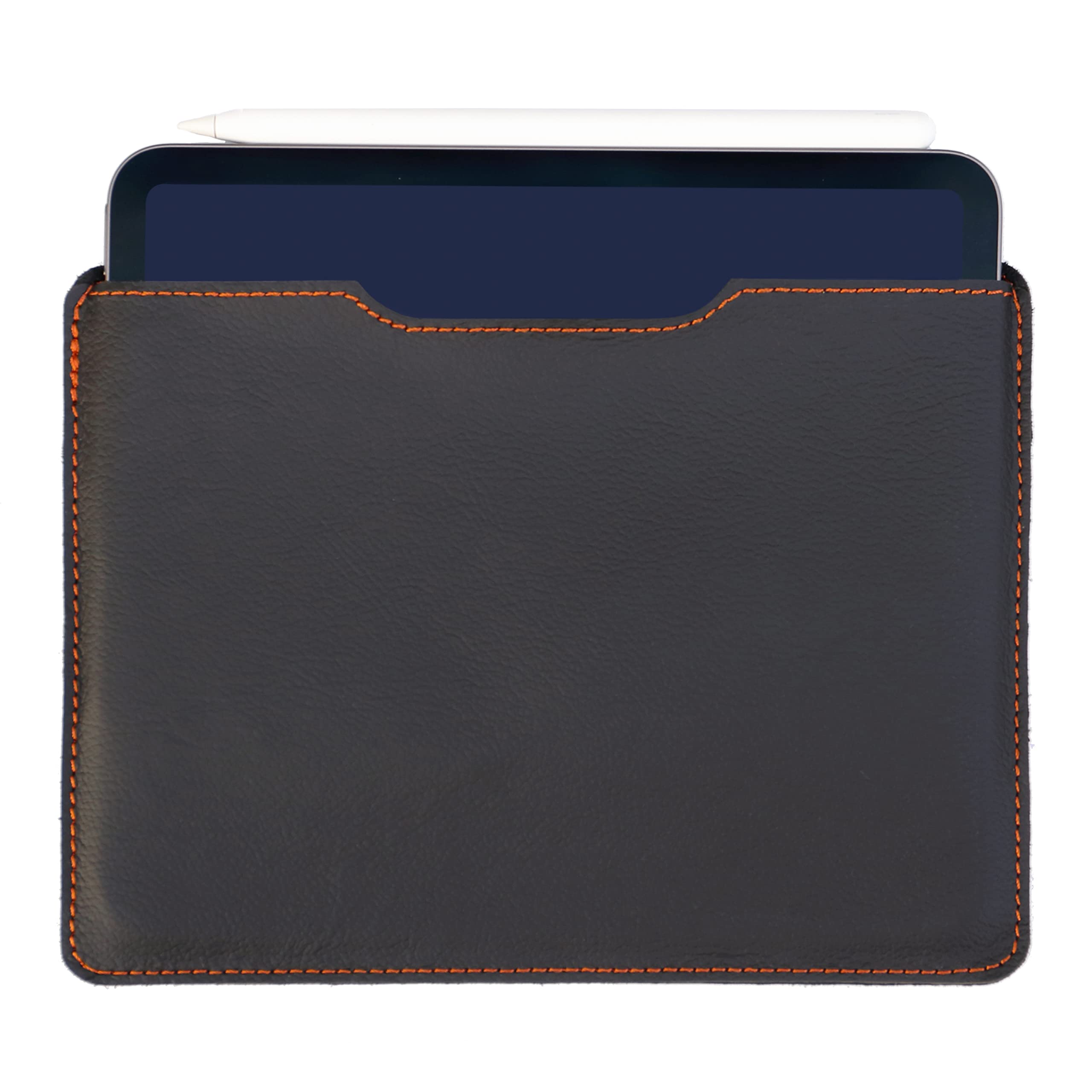 Premium Genuine Leather iPad Sleeve Case - Handcrafted in Japan - Compatible with iPad 10.2/Air 10.9/Pro 11 & Apple Pencil 2/MOFT - Ultra Slim & Soft Protective Cover for Work, Travel & Everyday Use