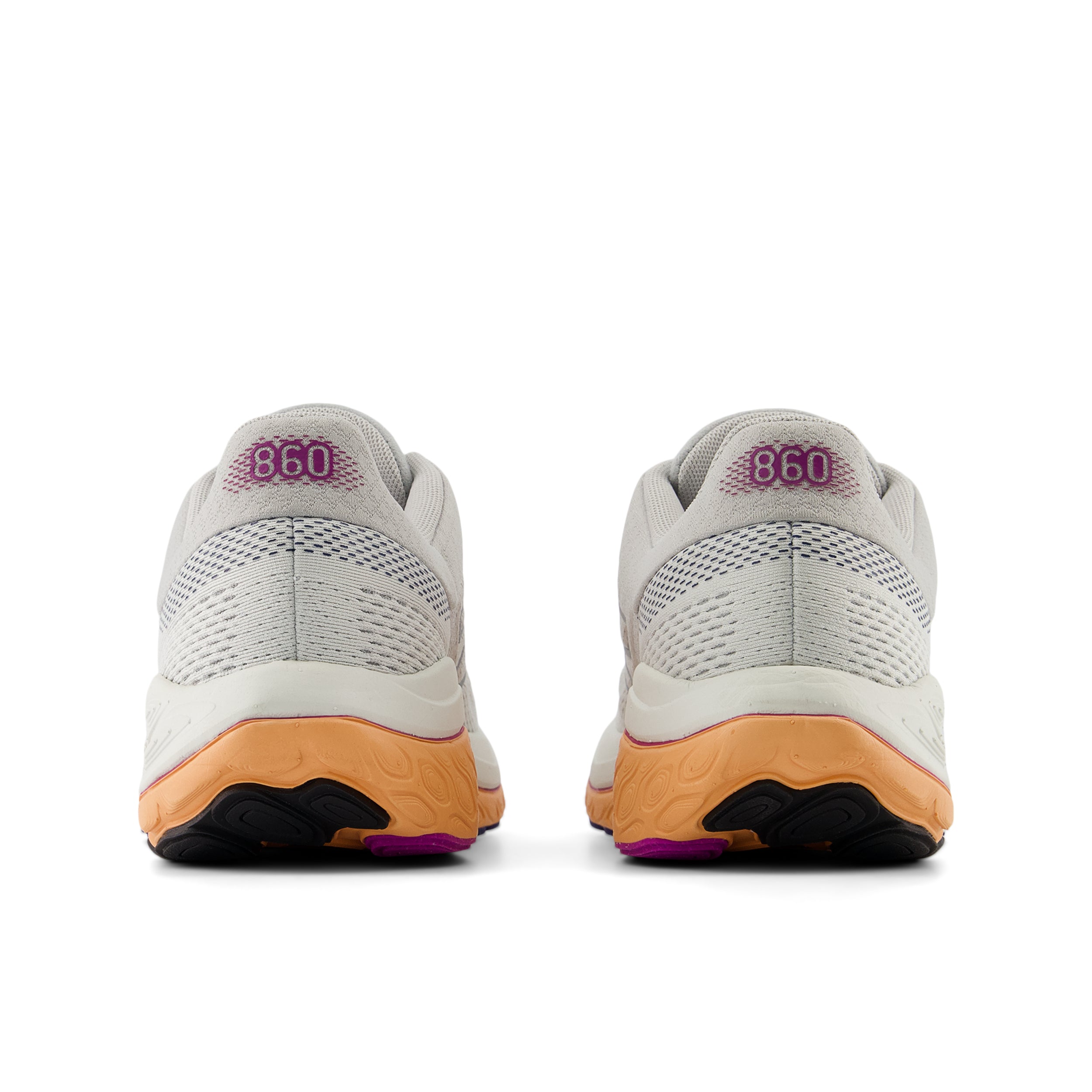 New Balance Women's Fresh Foam X 860v14 Running Shoes - Grey Matter/Copper/Silver Metallic - Stability & Cushion for Road Running, Jogging & Gym Workouts